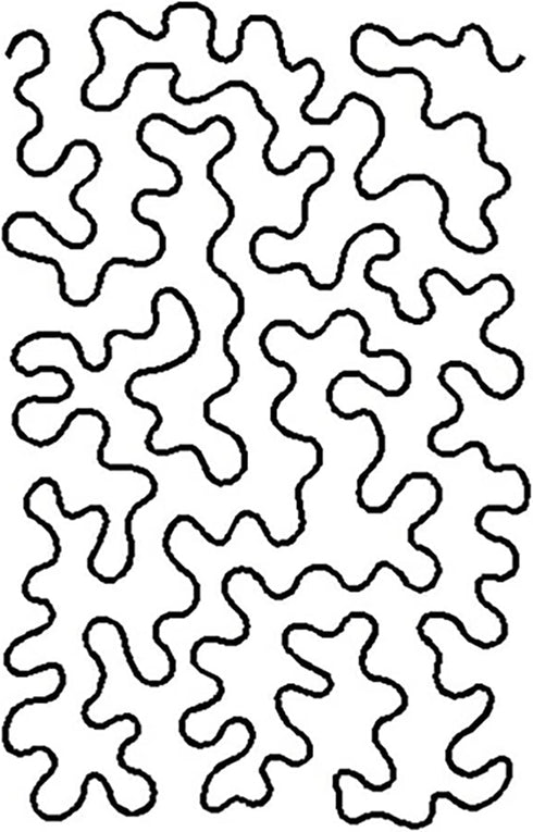 Quilting Creations Stencils for Machine and Hand Quilting - 2 Quilting Stencils for Background Patterns | Stipple, Large Stipple Plastic Quilt Ste...