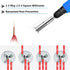 2PCS Wire Twisting Tool 6mm Hex Shank Electrical Cable Wire Stripper and Twister 2-6 Way Wire Stripping Tool Wire Nut Twister Spin Twisting Wire C...