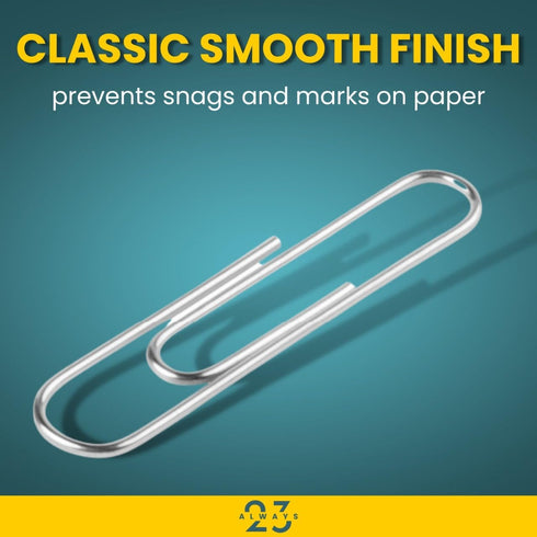 Paper Clips, Silver Paper Clips, 1 100 Pack...