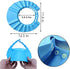 3Pack Baby Shower Cap Bath Visor for Toddlers Shampoo Cap Shower Protection Hat - Adjustable Soft Hair Washing Guard, Bath Shield Visor Hat,Eyes a...