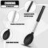 Silicone Cooking Spatulas and Spoons, 4 Pack Heat Resistant Silicone Cooking Utensils Set, Non Stick Large Kitchen Silicone Spatula and Spoons for...