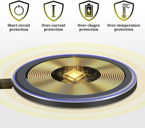 Magnetic Wireless Charger Compatible with Sonos Roam, Power Up Charging Dock Portable Bluetooth Speaker Charging Dock, Type-C Cable Included (Sono...