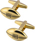American Football Jewelry Cufflinks for Men Classic Tuxedo Cuff Links for Football Fans Wedding Daily French Shirt In Gift Box...
