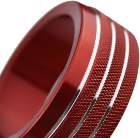 Climate Control Switch Knob Circle Trim Cover Decal for Challenger Accessories 2015-2023 & Dodge Charger 2015-2023 & Chrysler 300/300s 2015-2023 A...