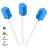 Disposable Oral Care Swabs Tooth Cleaning Mouth Swabs (50 Blue)...