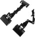 E-outstanding Painting Clip 2PCS Black Double Head Rotatable Picture Copy Holders for Artist Easels Sketch Drawing Boards Bendable Sketchpad Clamp...