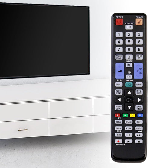 VINABTY AA59-00431A aa5900431a New Replaced Remote Control fit for Samsung LCD LED 3D TV Remote AA59-00443A AA59-00441A UN40D6300SFXZA UA55D8000YM...