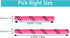 5.9 FT Dog Leash with Comfortable Padded Handle Reflective Material Leash for Large and Small Dogs, Pink...