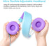 Kids Headphones Wired for School with Microphone, Lightweight Foldable Wired Headphones for School Age Kids with in-Line Control for Boys and Girl...