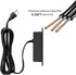 CCCEI Furniture Recessed Power Strip, Black Desk Outlet with USB Ports, in Conference Desktop Flush Mount Plug, 6 ft Extension Cord....