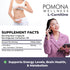 Pomona Wellness L- Carnitine, Helps Boost Metabolism, Supports Cognitive Health Cardiovascular Functions and Metabolic Health, 500mg Per Serving, ...