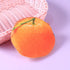 Zip Around Wallet Mini Wallet Kid Coin Purse Keychain Wallet Pouch Fruit Purse Novelty Purses for Women Orange Mini Purse Coin Pouch for Keychain ...