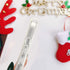 Lafunda Christmas Case for iPhone 15 Plus for Women Girls Kids Men Liquid Silicone Slim Soft TPU Bumper Cover Cute Clear Xmas Snowflake Series Pro...
