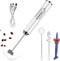 Coffee & Milk Frother Handheld Rechargeable with 3 Heads,Electric Whisk Drink Foam Mixer Handheld Mini Egg Beater for Cappuccino,Latte,Yogurt Milk...