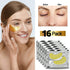 24K Gold Under Eye Patches, Eye Mask,Eye Patches for Puffy Eyes and Dark Circles, Eye Masks Skincare (16 Pair (Pack of 1))...