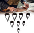 8Pcs Leather Cutting Teardrop Shape Leather Cutting Die Set Manual Punching DIY Craft Tools Alloy Steel for Layered Fabric Leather with Storage Bo...