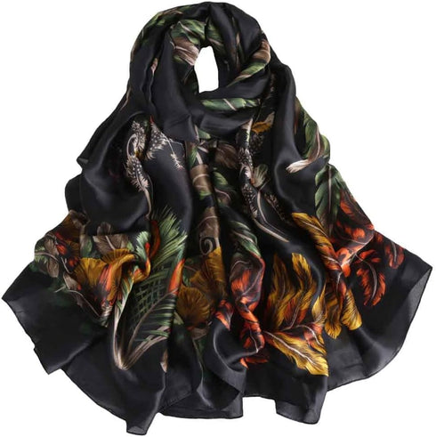 Acotavie Scarfs for Women Fashion Scarves Long Satin Silk Feeling Scarf Lightweight Sunscreen Shawls...