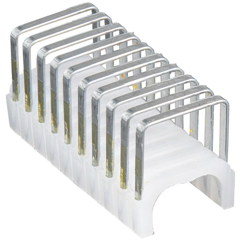 Klein Tools 450-003 Heavy Duty Staples, Made in USA, 19/32 x 11/32-Inch Insulated Staples for Romex and Other Cables, for Klein Tools Stapler No. ...