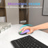 FUWANG Wireless Mouse,Rechargeable LED Wireless Bluetooth Mouse,Portable USB Optical 2.4G Wireless Bluetooth Two Mode Computer Mice with USB & Typ...
