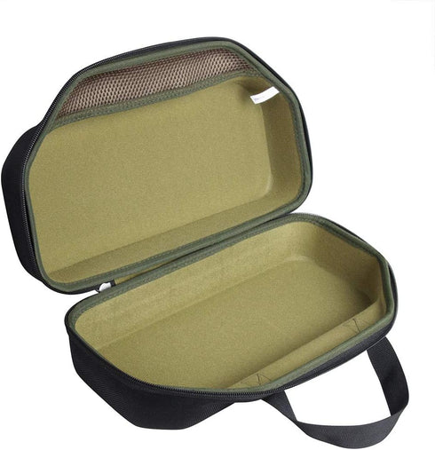 Hermitshell Hard Travel Case for W-King 50W Wireless Bluetooth Speakers (Black+Green)...
