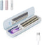 Toothbrush Holder, Toothbrush Cleaner Case, Portable USB Charging Toothbrush Cover with U V-C Light, Travel Toothbrush Holder...