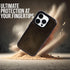 Stylish & Durable Shockproof Protection Leather Case for iPhone 15 in Horween Leather MagSafe Compatible (BOX Leather Orange, iPhone 15 Pro Max)...