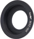 Haoge Manual Lens Mount Adapter Built-in Glass for M42 42mm Screw Mount Lens to Nikon F Mount Camera such as D800 D800E D810 D810A D850 DF D750 D5...