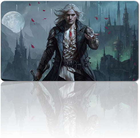 Sorin MARKOV - Board Game TCG Playmat Table Mats Size 23.6X13.8 inch Games Mousepad Compatible for TCG MTG Playmat Bag...