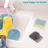3PCS Self Draining Soap Holder, Premium Silicone Soap Dish, Soap Saver for Shower, Bathroom, Kitchen, Bath Tub, Sponges, Keep Soaps Bars Dry Clean...