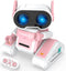 RC Robot Toys for Kids, Rechargeable Remote Control Robot Toy for Boys & Girls, with Auto Demo, Dance Moves, Music, Shining 7 Colors LED Eyes & Fl...