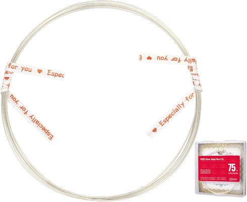 Silver Solder Wire Hard Silver Solder 22 Gauge for Jewelry Repair Silver Repair 5 FT...