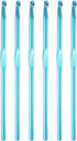 RUIAN 6pcs Crochet Hook Aluminum Knitting Needles for DIY Craft Yarn (5mm, Blue)......
