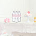 MonMon & Craft Welcome Baby Girl Water Bottle Stickers / Gender Reveal Bottle Wrappers / It's a Girl Water Labels Supplies / Baby Shower Decoratio...