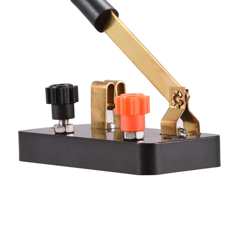 uxcell Single Pole Switch Physics Laboratory Equipment Single Pole Single Throw (SPST) Switch, Black Red Copper Tone...