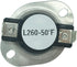 LONYE DC47-00018A Dryer Thermostat Replacement for Samsung Whirlpool Maytag Dryer L260-50F 35001092 503497 AP4201898 AP6008682 PS4205217