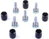 5Pcs 360 Degree Rotary Encoder Code Switch Digital Potentiometer with Push Button 5 Pins and Knob Cap for Arduino (Pack of 5) CYT1100...