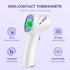 Forehead Thermometer for Adults, Kids & Babies, No-Touch Infrared Thermometer, Digital Thermometer with LCD Backlight Display, Fever Alarm and 1s ...