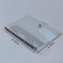 Plastic Round Ring Binders PVC Binder Covers Loose Leaf Binder Protector Refillable Notebook (A5,Clear White 2 pack)...