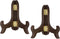 uxcell 2pcs 4" Easel Plate Holder, Wooden Folding Display Stand Brown for Decorative Picture Frame...