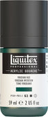 Liquitex Professional Acrylic Gouache, 2-oz (59ml) Bottle, Viridian Hue...