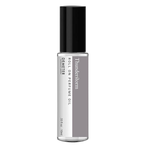 DEMETER Thunderstorm Roll On Perfume Oil, 0.33 Oz, Long-Lasting...