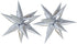 Tellpet Star Balloons Foil Balloon for Birthday Bachelorette Engagement Wedding Party, 2pcs Large Silver Balloon...