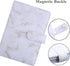 Antner A6 Budget Binder Refillable 6 Ring Notebook Planner Cover for A6 Refill Paper, Money Saving Binder for Cash Envelopes, Marble A6 Mini Perso...