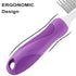 Pet Grooming Brush, Pet Detangling Pet Metal Comb with Long & Short Stainless Steel Teeth for Removing Matted Fur, Dematting Deshedding Brush Cat ...