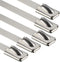 uxcell 20 Inches Stainless Steel Cable Zip Ties Multi-Purpose Metal Exhaust Wrap 20pcs...