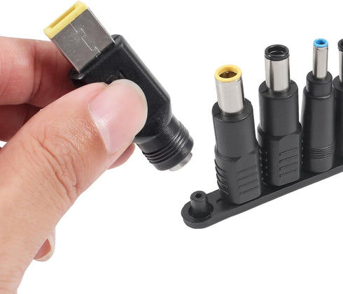 Universal 10Pcs DC 5.5x2.1mm Connectors Plug Kit Laptop Notebook Input DC Plug Set DC Power Adapter Connector Female Adapter Base...
