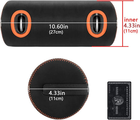 Geekria Carrying Case for JBL Xtreme 2 Portable Waterproof Wireless Bluetooth Speaker, Xtreme2 Waterproof Portable Speaker Case, Hardshell Traveli...