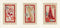 Vervaco Counted Cross Stitch Greeting Card Kit Christmas (Set of 3) PN-0154080...
