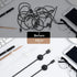 Cable Clips White 9 PCS, Phone Charger Cord Holder, Cable Cord Management for Desk, Office and Nightstands, Mixed Sizes......