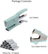 Small Hand-held Stapler Set, 15 Sheet Capacity, includes 750Pcs Staples and A Staple Remover, Mini Desktop Stapler for Office, School, Home or Tra...